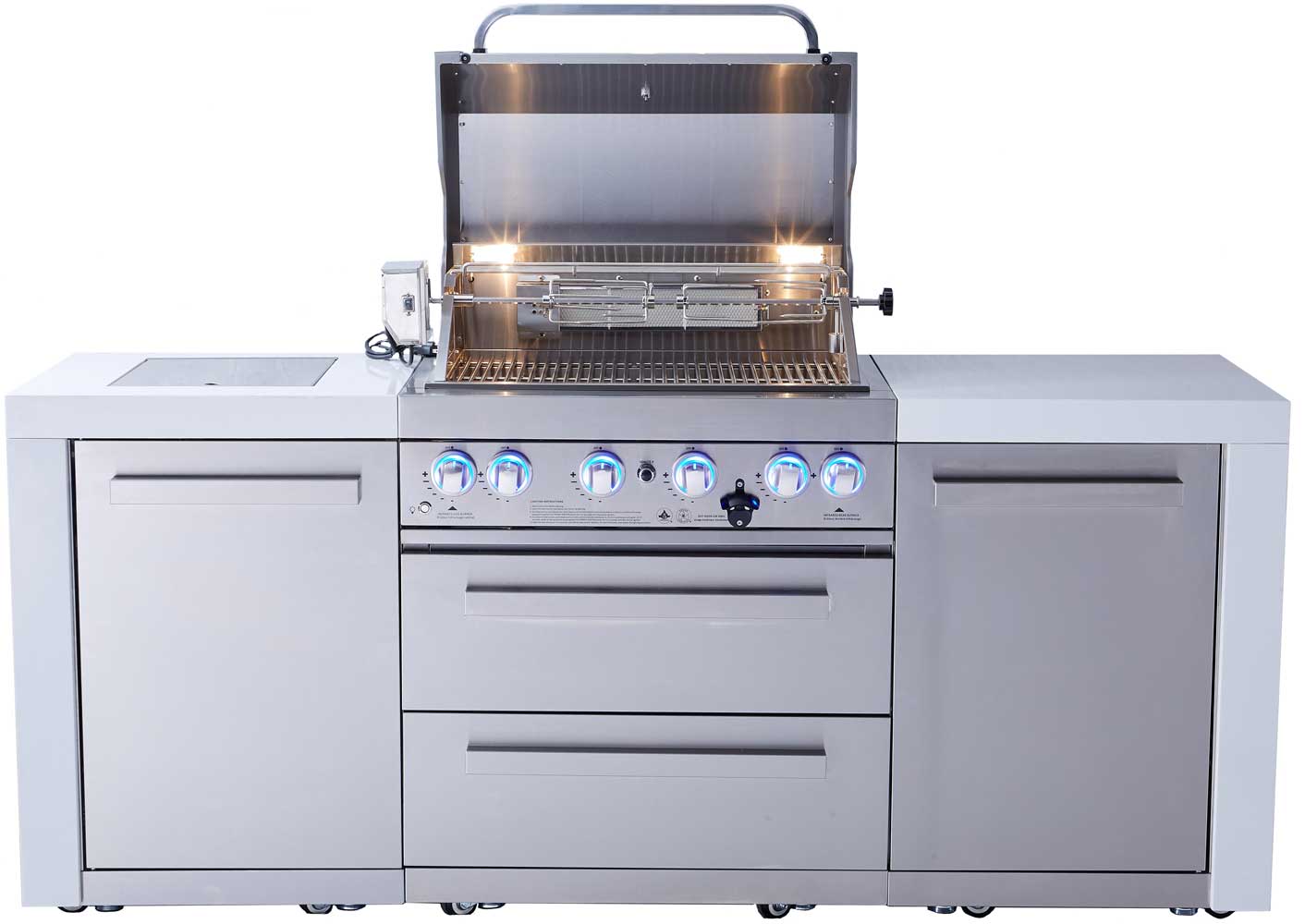 Mont Alpi 400D BBQ Island