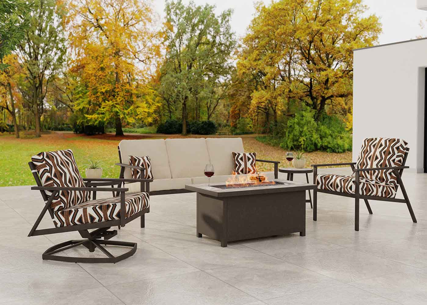 Marin Swivel Rocker Club Chair - Image 2