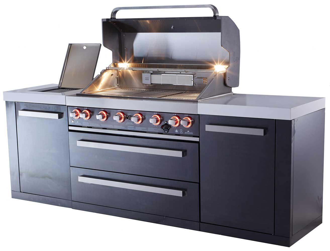 Mont Alpi Prefabricated BBQ island