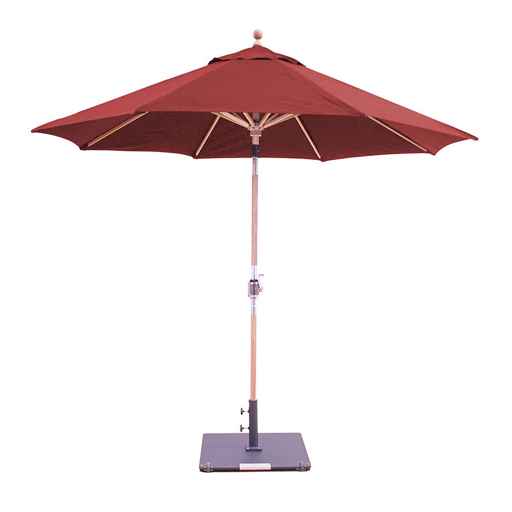 Teak Market Umbrella