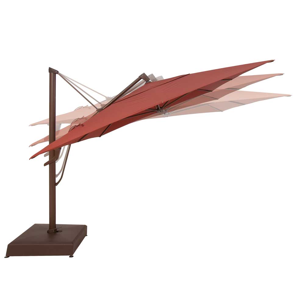 rectangle cantilever umbrella
