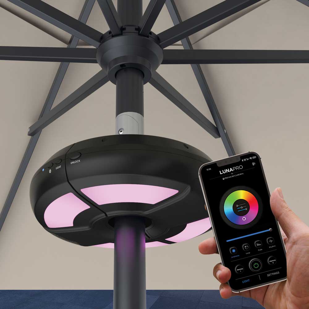 Luna Ppr on Black with Mobile App